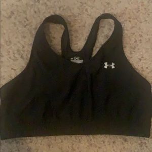 Black Under-armor bra